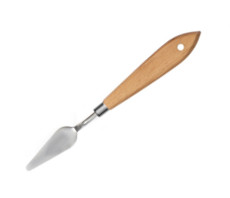 Male- og palettkniv i japansk stål.